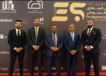 حسام عبد الغني في افتتاح فعاليات المعرض العقاري المصري السوداني