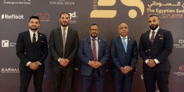 حسام عبد الغني في افتتاح فعاليات المعرض العقاري المصري السوداني