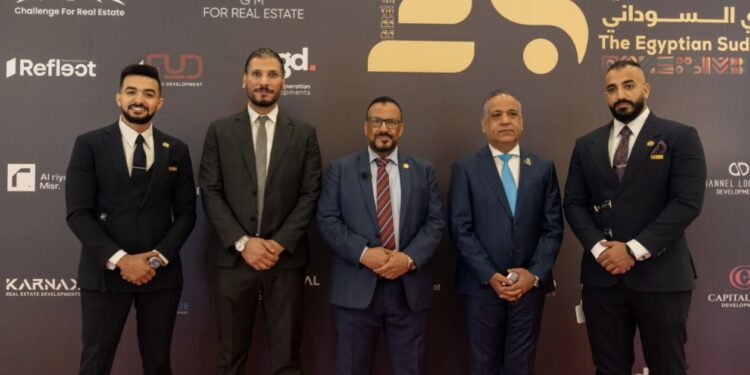 حسام عبد الغني في افتتاح فعاليات المعرض العقاري المصري السوداني