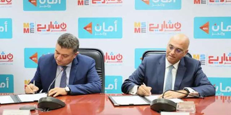 100 مليون جنيه من تنمية المشروعات لشركة أمان لتمويل المشروعات