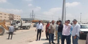 رئيس جهاز العبور يتابع استكمال تنفيذ مشروع ” الغلق الآمن لمقلب السلام العمومي ” لاستخراج غاز الميثان