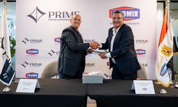 برايم للتطوير العقاري تتعاقد مع فيلوميكس لإنشاء محطة خرسانية لتشغيل مشروعاتها
