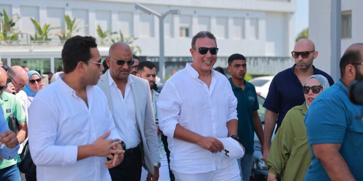 خلال جولة تفقدية للمشروع ” ريزيدنس ” للتطوير تضخ ٧٥٠ مليون جنيه اعمال انشائية بمشروع اروما السخنة حتى نهاية ٢٠٢٤