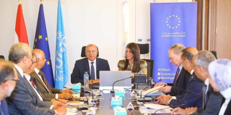 الوزير ومشاط يشهدان توقيع الاتفاق التنفيذي لبرنامج الاتحاد الأوروبي لدعم التجارة والصناعة