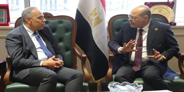 وزير العمل يلتقى سفير مصر الجديد في قبرص
