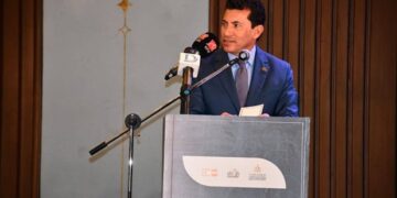 وزير الشباب والرياضة يشهد احتفاليه مرور 10 سنوات على انشاء أندية السكان في مصر