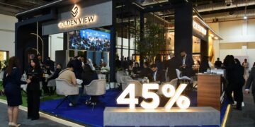 إقبال قوي من العملاء على التعاقد بمشروع «Golden hub» لـ«جولدن فيو» خلال فعاليات سيتي سكيب