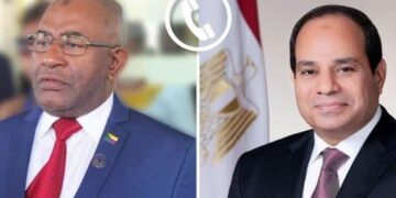 الرئيس السيسي يتلقى اتصال هاتفي من  رئيس جمهورية جزر القمر