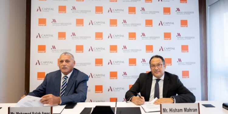 شركة A capital Holding تطلق أول Marriott Branded Residences بتقنيات تكنولوجيا الاتصال العصريه بالتعاون مع اورنچ مصر