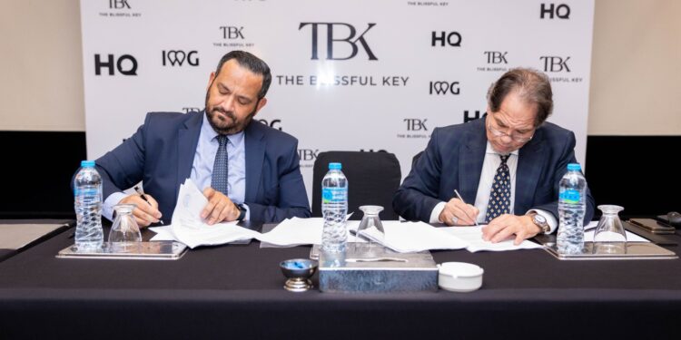 شركة «TBK للتطوير العقاري» تتعاقد مع «HQ» التابعة لـ «IWGالعالمية» وتبدأ التعاون في «لافيدا المعادي»