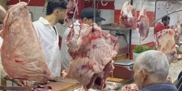 أسعار اللحوم الحمراء اليوم السبت