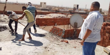 “الإسكان”: إيقاف أعمال مخالفة وإزالة فورية لمخالفات بناء وتعديات بمدينة 6 أكتوبر