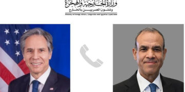 اتصال هاتفى بين وزير الخارجية والهجرة ونظيره الأمريكي