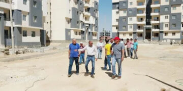 رئيس جهاز مدينة بدر يتفقد المرحلة الثالثة لسكن موظفي العاصمة الإدارية والإسكان المتميز