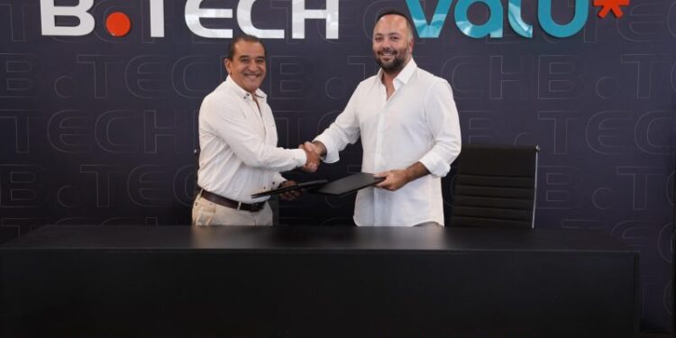 بى تك توقع برتوكول تعاون مع ڤاليو كخطوة اولى فى استراتيجيتها للشراكة