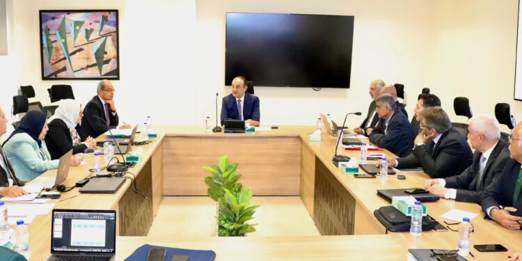 وزير قطاع الأعمال يجتمع برؤساء شركات الأدوية التابعة لاستعراض مؤشرات الأداء وموقف تنفيذ خطط العمل والمشروعات وفرص الاستثمار