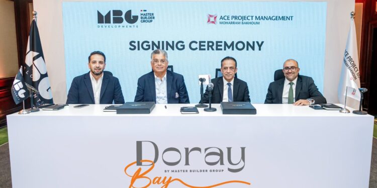 شركة MBG Development تسند الإشراف الهندسي على انشاءات مشروع “دوراي باي” في رأس البر إلى الشركة العالمية محرم باخوم ACE Project Management
