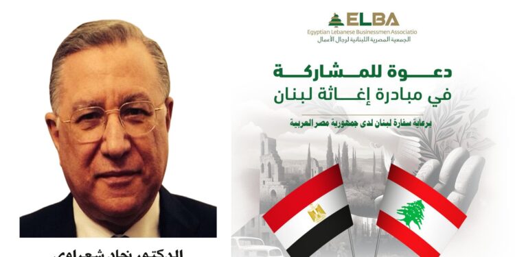 د. نجاد شعراوي يوجه رجال الأعمال لتوفير مساعدات طبية وإنسانية عاجلة للبنانيين