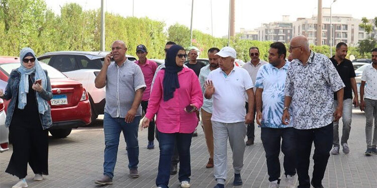 رئيس جهاز الشيخ زايد تتفقد مشروعات المرافق بتوسعات المدينة وأعمال الصيانة بعدة مناطق