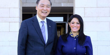 وزيرة التخطيط تستقبل رئيس وكالة التعاون الدولي الكورية “كويكا”