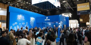 مصر للطيران تشارك في النسخة الـ44 من معرض سوق السفر العالمي (WTM) بلندن