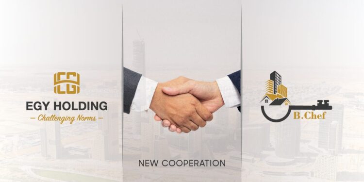 شركة « B.chef للاستثمار والتسويق العقارى» توقع بروتوكول تعاون مع «إيجي هولدنج» لتعزيز قدرات ملف تصدير العقار للأسواق العالمية