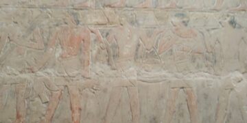 توضيح بشأن ما تم تداوله من صور لأحد الجدران الداخلية لمقبرة ميروكا بمنطقة سقارة الأثرية