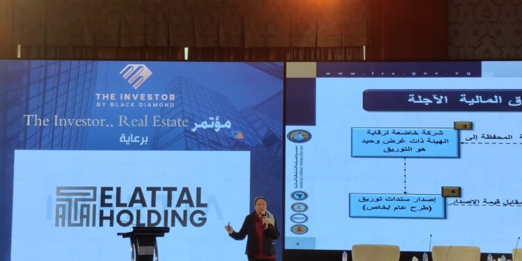 هيام حسن: حجم التوريق بقطاع التطوير العقاري بلغ 70 مليار جنيه منها 40 مليارًا لـ”المجتمعات العمرانية”