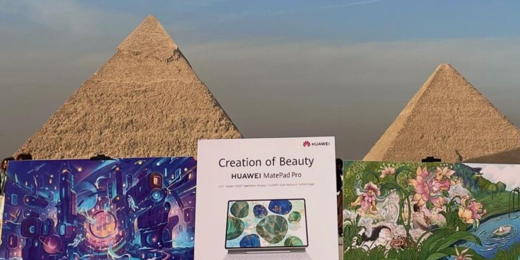 A special event for design and creativity with the GoPaint application through the HUAWEI MatePad Pro 12.2″ and MatePad 12 X