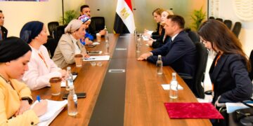 وزيرة البيئة تلتقى نائب رئيس الوزراء ووزير البيئة لجمهورية سلوفاكيا