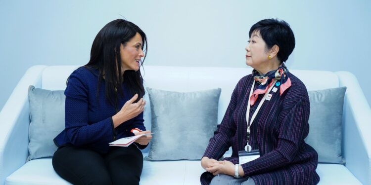 وزيرة التخطيط تواصل اجتماعاتها خلال المنتدى الحضري العالمي (WUF12)