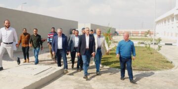 مسئولو” الإسكان” يتفقدون مشروع محطة مياه الشرب رقم 5 بمدينة بدر