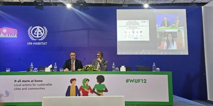 رئيس جهاز دمياط الجديدة يعرض تجربة المدينة فى حماية المنطقة الساحلية من  إرتفاع منسوب  سطح البحر وأثره فى التطور الحضرى