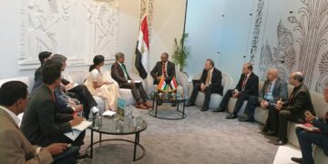 نائب وزير الإسكان يعرض على نظيره الهندي التجربة المصرية في قطاع المرافق