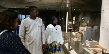 المتحف المصري الكبير يستقبل وزير الخارجية والتعاون الإقليمي ببوركينافاسو وعمدة طوكيو باليابان والوفود المرافقة لهما