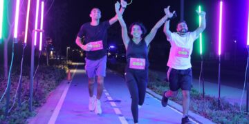 تراي فاكتوري تعلن انطلاق النسخة الثانية من سباق ذا جلو ران (The Glow Run) برعاية بالم هيلز