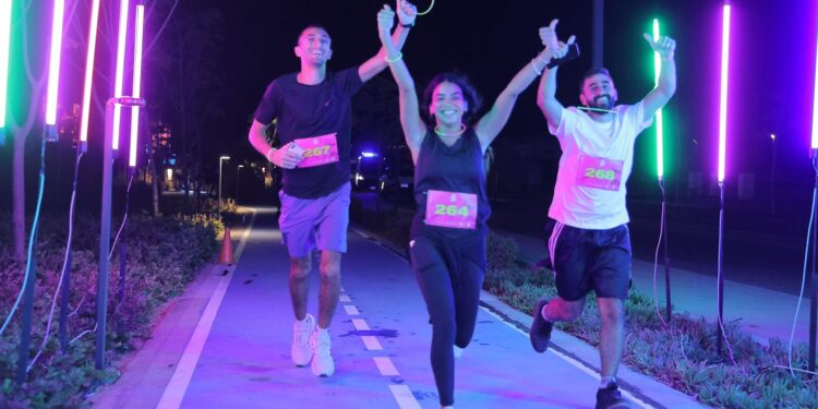 تراي فاكتوري تعلن انطلاق النسخة الثانية من سباق ذا جلو ران (The Glow Run) برعاية بالم هيلز
