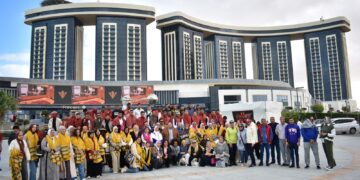 مدينة العلمين الجديدة تستقبل 180 شابًا وفتاة من المحافظات الحدودية للتعرف على مشروعاتها