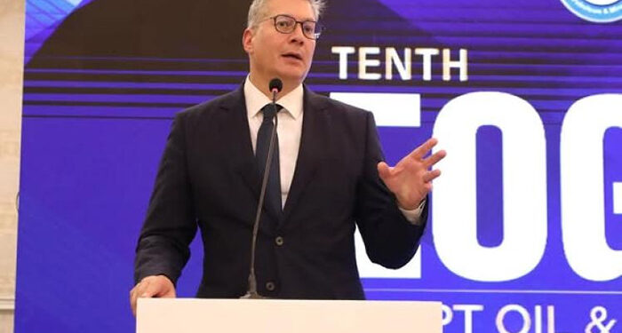 وزير البترول يلقي كلمة المؤتمر العاشر لمؤسسة إيجبت أويل أند جاز