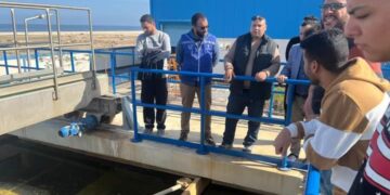 طلاب كلية هندسة المنصورة يزورون مشروعات البنية الأساسية بالمنصورة الجديدة