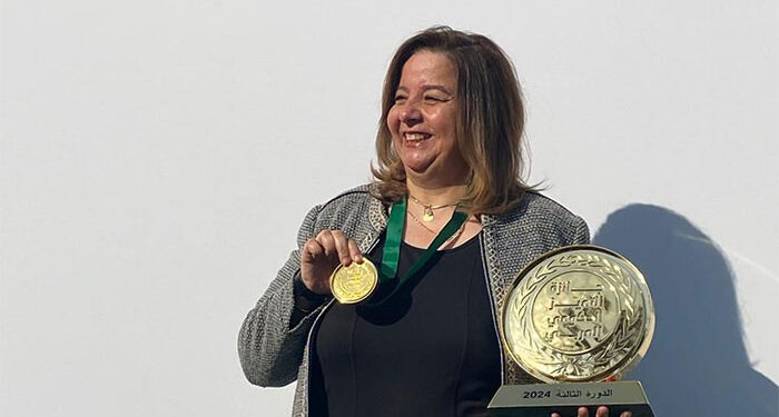 مي عبد الحميد تحصد جائزة “أفضل مدير عام لهيئة أو مؤسسة عربية” بجائزة “التميز الحكومي العربي”