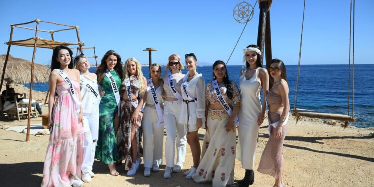 محمية رأس محمد تجذب عقول ملكات جمال العالم «ميس إنتركونتيننتال»