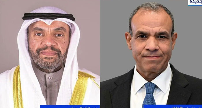وزير الخارجية والهجرة يجري اتصالًا هاتفيًا بوزير خارجية الكويت