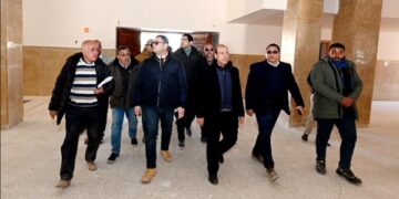 وزير الإسكان يختتم جولته بمشروع تطوير موقع التجلى الأعظم بسانت كاترين بتفقد المبانى الخدمية الجديدة