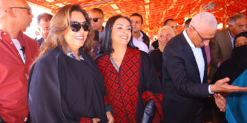 وزيرتا التضامن والتنمية المحلية تتفقدان قوافل السعادة للأطفال وحملة سكن ودفا بالمدينة الشبابية الدولية بالعريش