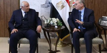 وزير البترول يستقبل محافظ الوادي الجديد