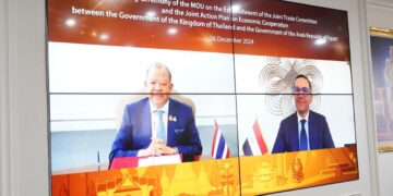 مصر وتايلاند توقعان مذكرة تفاهم لإنشاء لجنة تجارية مشتركة وخطة عمل للتعاون الاقتصادي