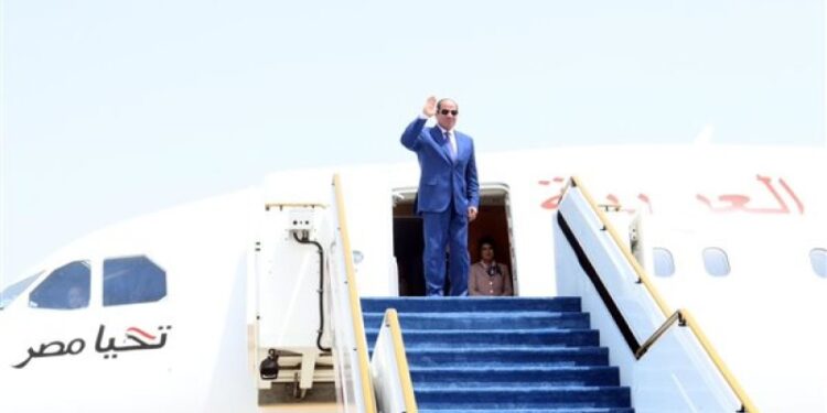 السيسي يتوجه إلى الدنمارك في مستهل جولة أوروبية