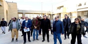 وزير الإسكان يتفقد مشروع “حديقة تلال الفسطاط” لمتابعة الموقف التنفيذي للمشروع