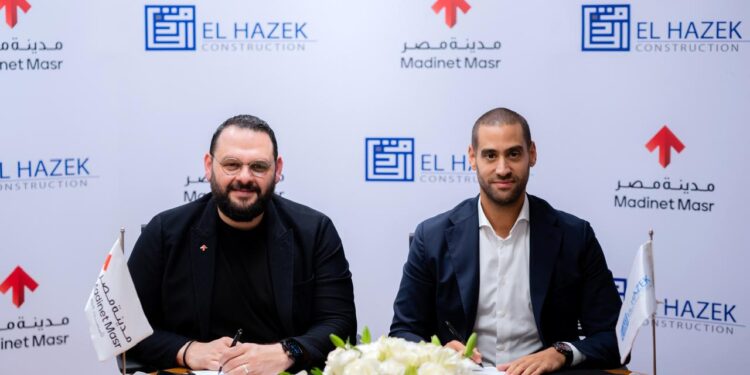 Madinet Masr Signs MoU with El Hazek Construction to Accelerate Construction Progress in Taj City with an Investment Exceeding of EGP 900 million